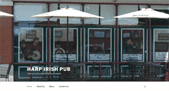 Desktop Screenshot of harpirishpub.com